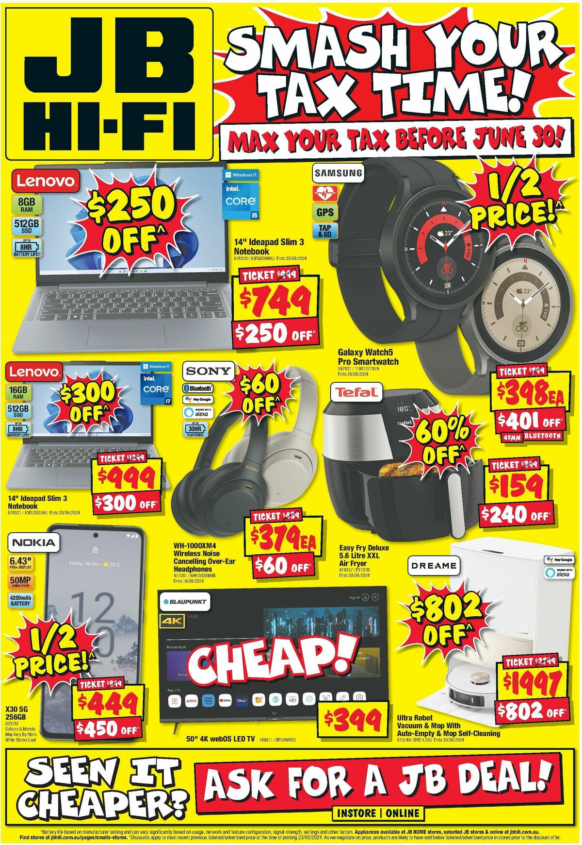 JB Hi-Fi Catalogues from 6 June