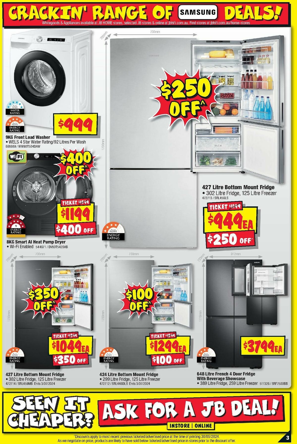 JB Hi-Fi Home Appliances Catalogues from 6 June