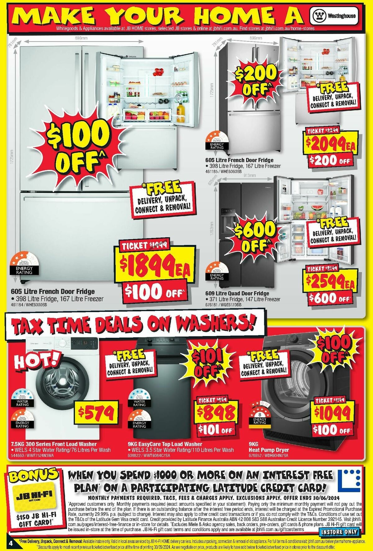 JB Hi-Fi Home Appliances Catalogues from 6 June