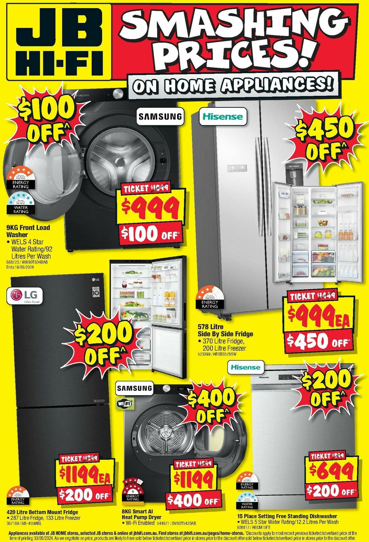 JB Hi-Fi Home Appliances Catalogues from 6 June