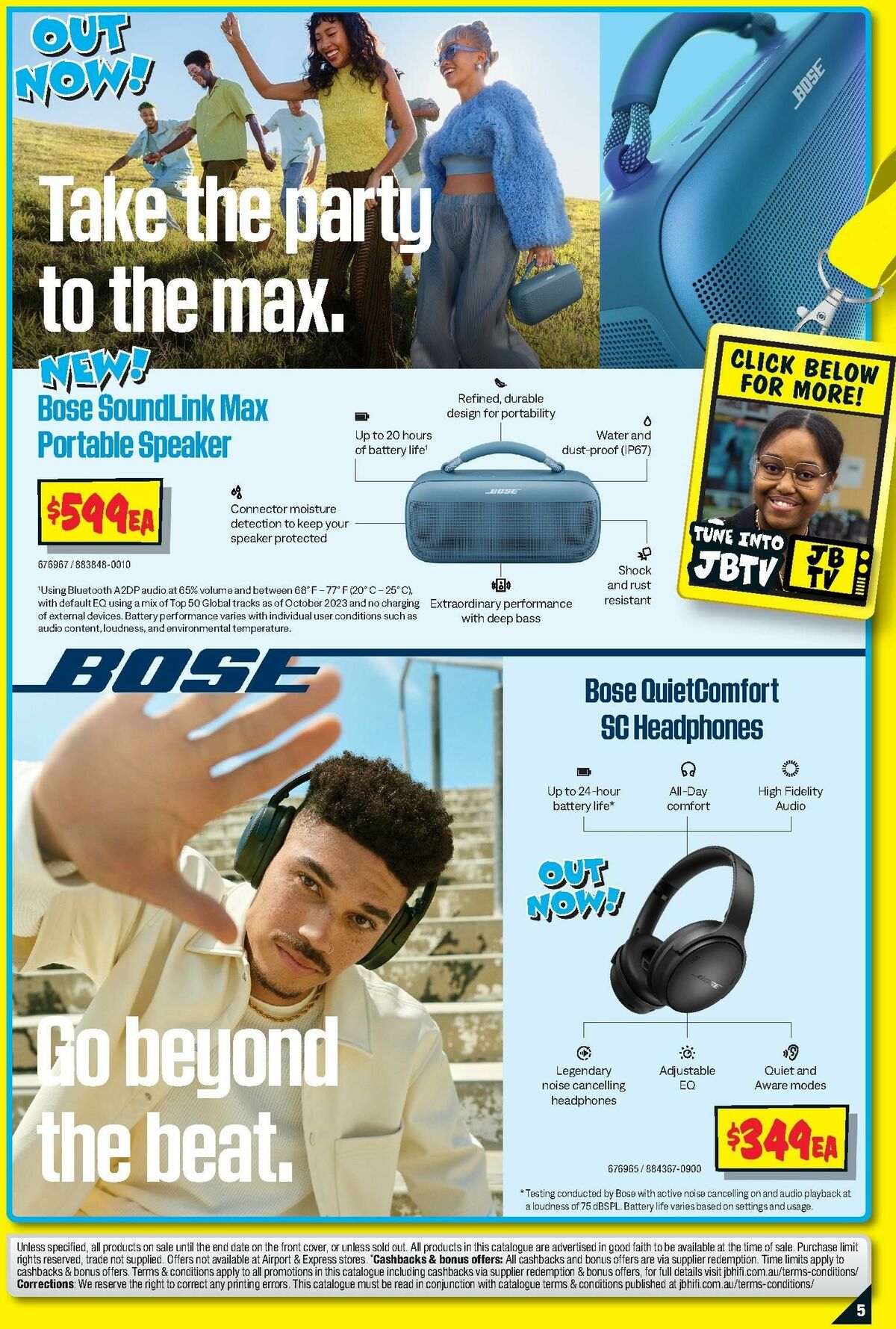 JB Hi-Fi Audio Catalogues from 6 June