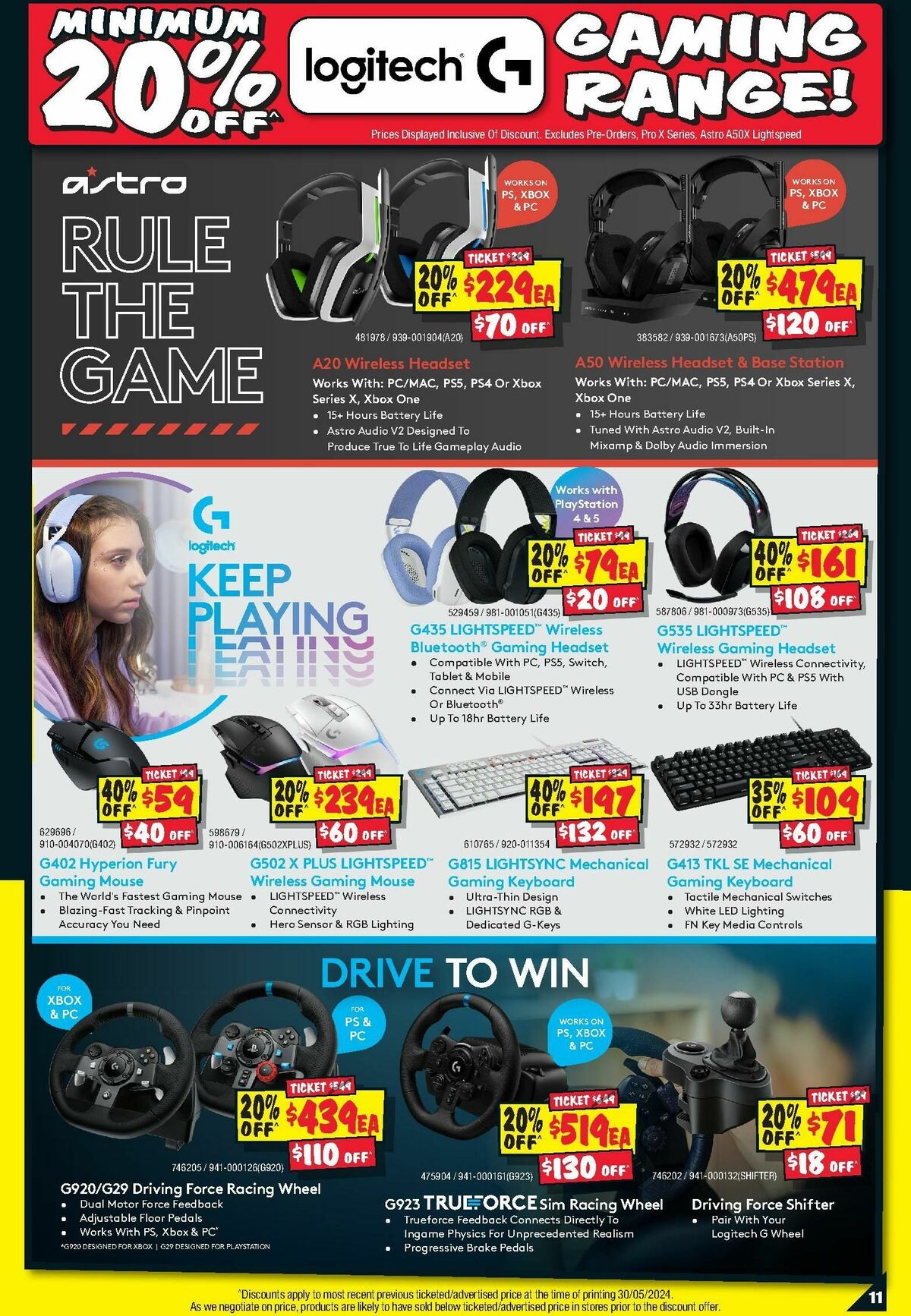 JB Hi-Fi Gaming Catalogues from 14 June