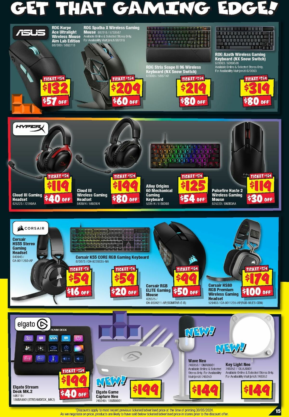 JB Hi-Fi Gaming Catalogues from 14 June