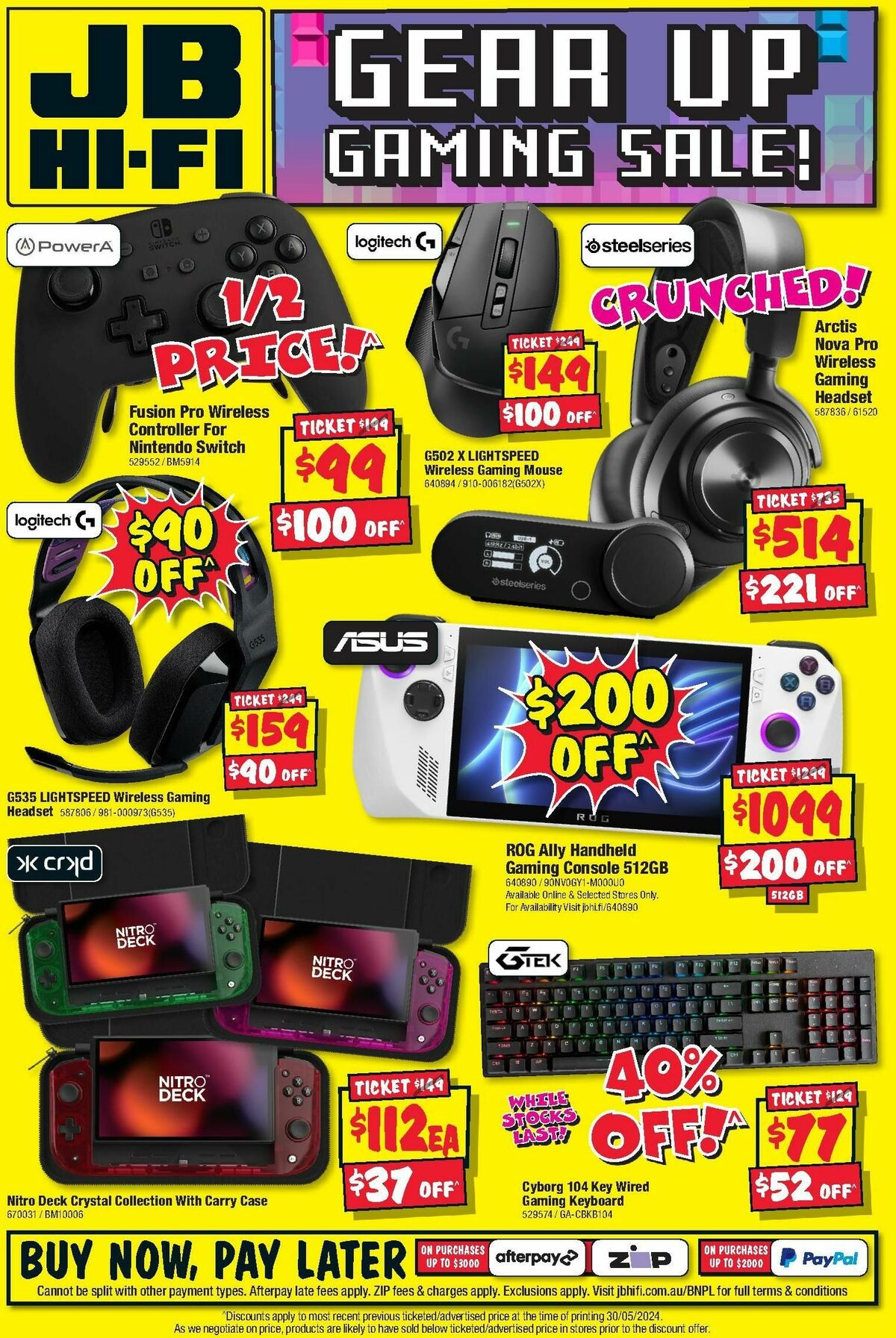 JB Hi-Fi Gaming Catalogues from 14 June