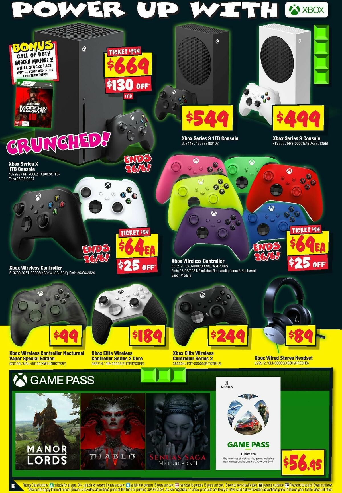 JB Hi-Fi Gaming Catalogues from 14 June