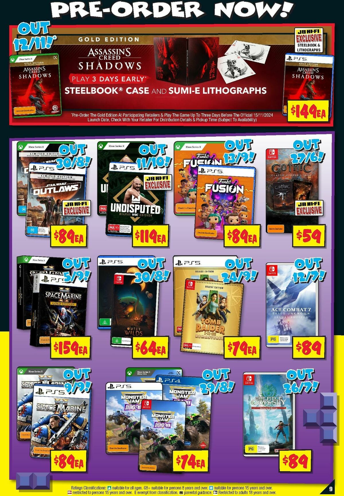 JB Hi-Fi Gaming Catalogues from 14 June