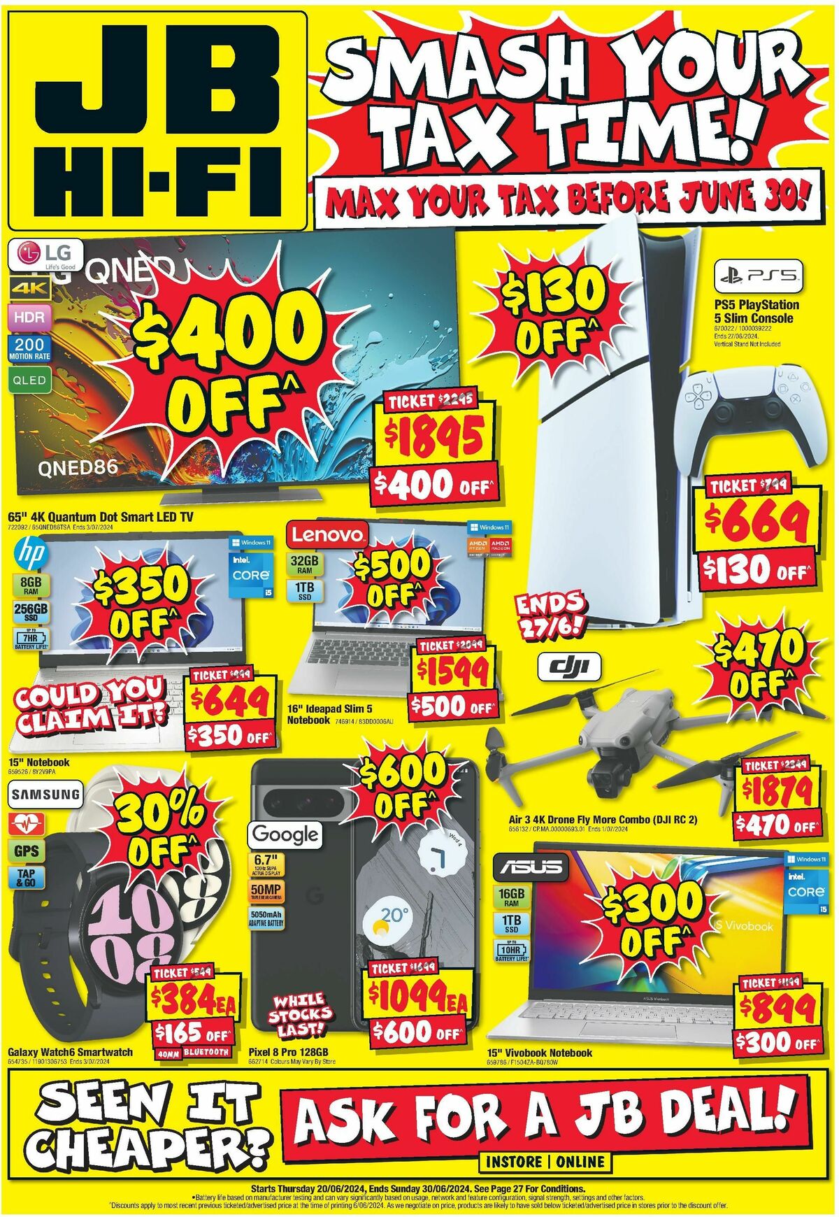 JB Hi-Fi Catalogues from 20 June