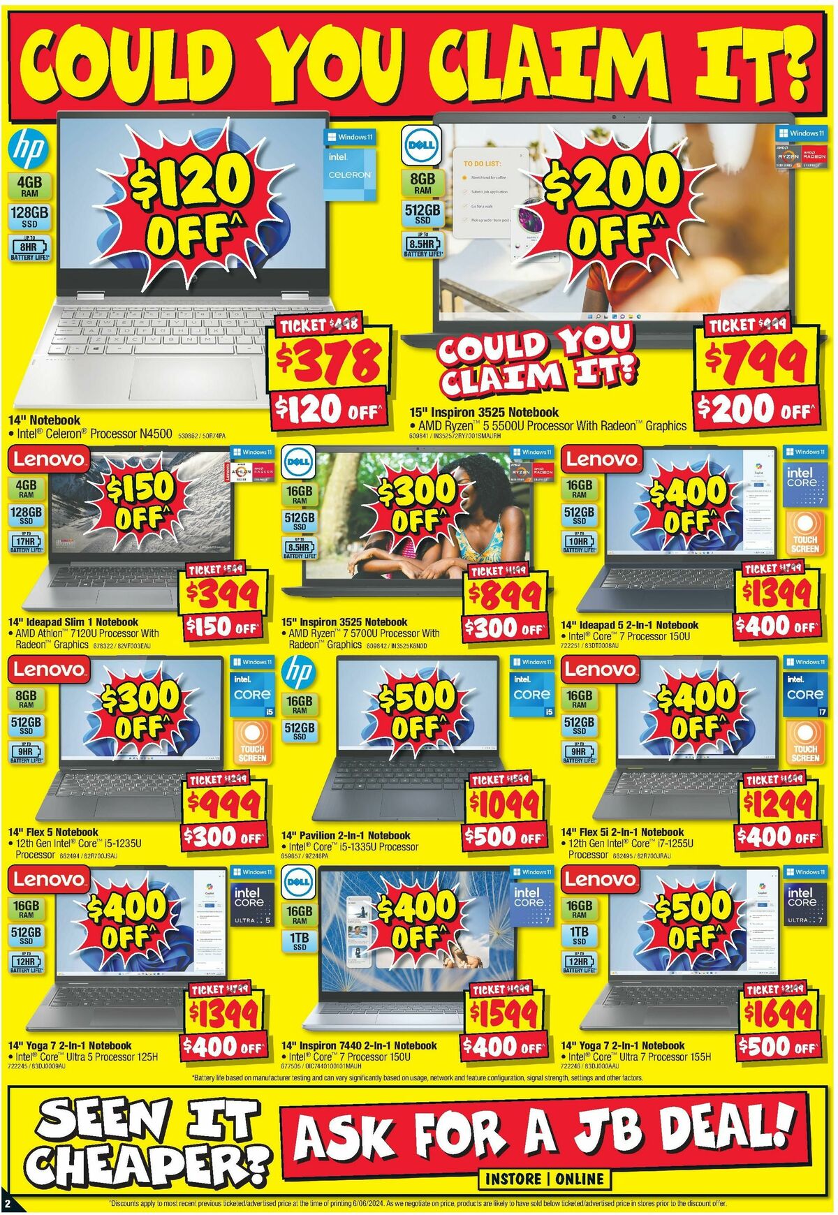 JB Hi-Fi Catalogues from 20 June