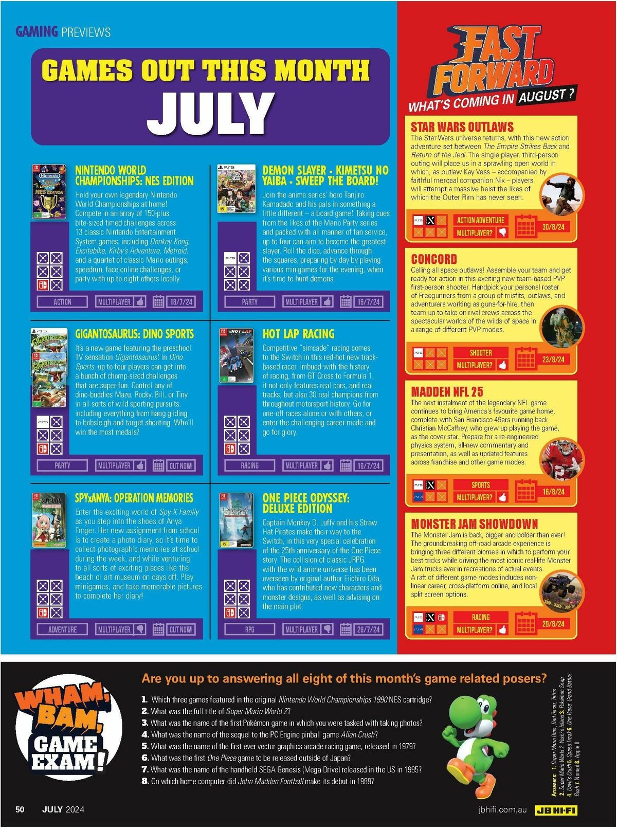 JB Hi-Fi Magazine July Catalogues from 1 July