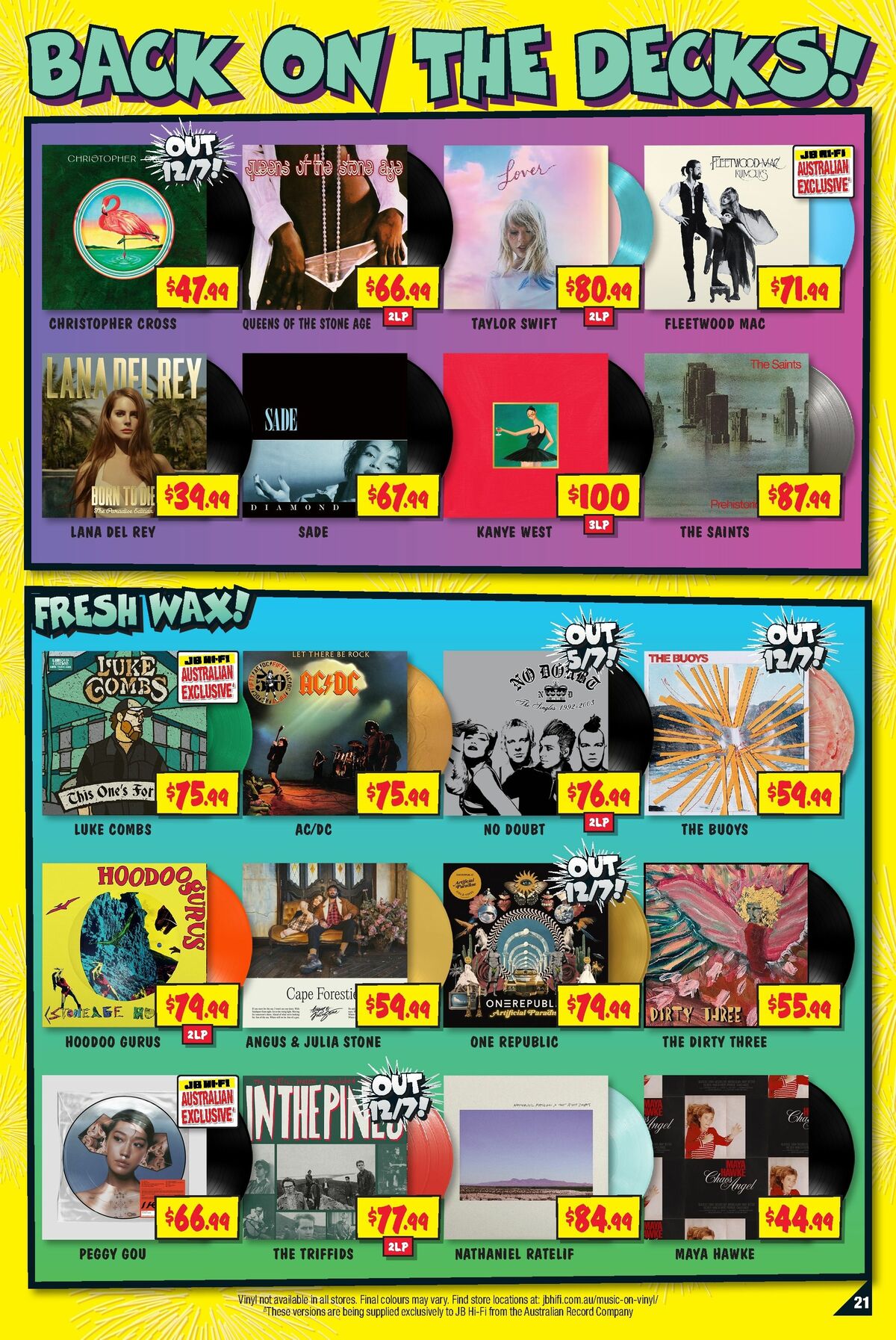 JB Hi-Fi Catalogues from 1 July