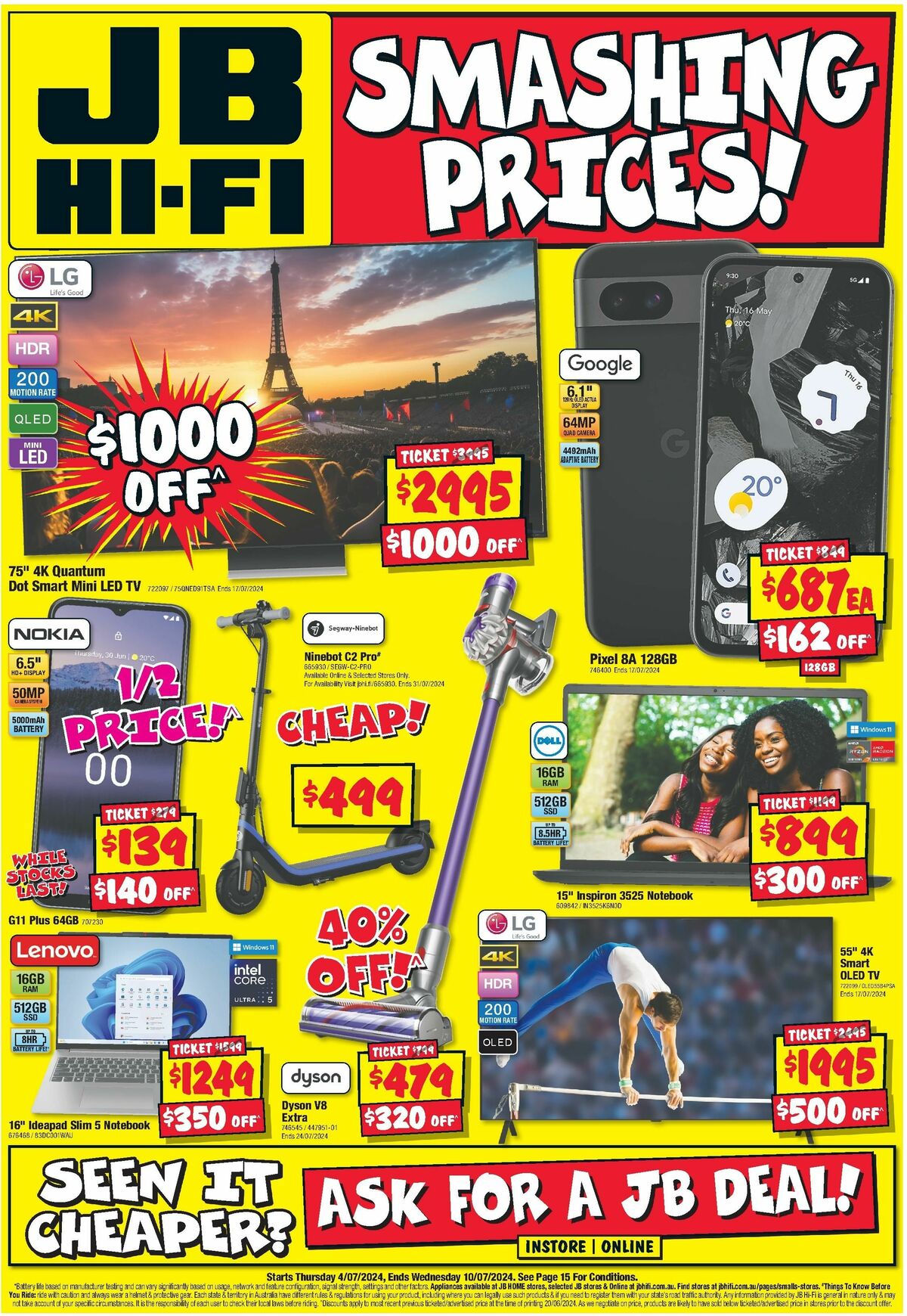 JB Hi-Fi Catalogues from 4 July