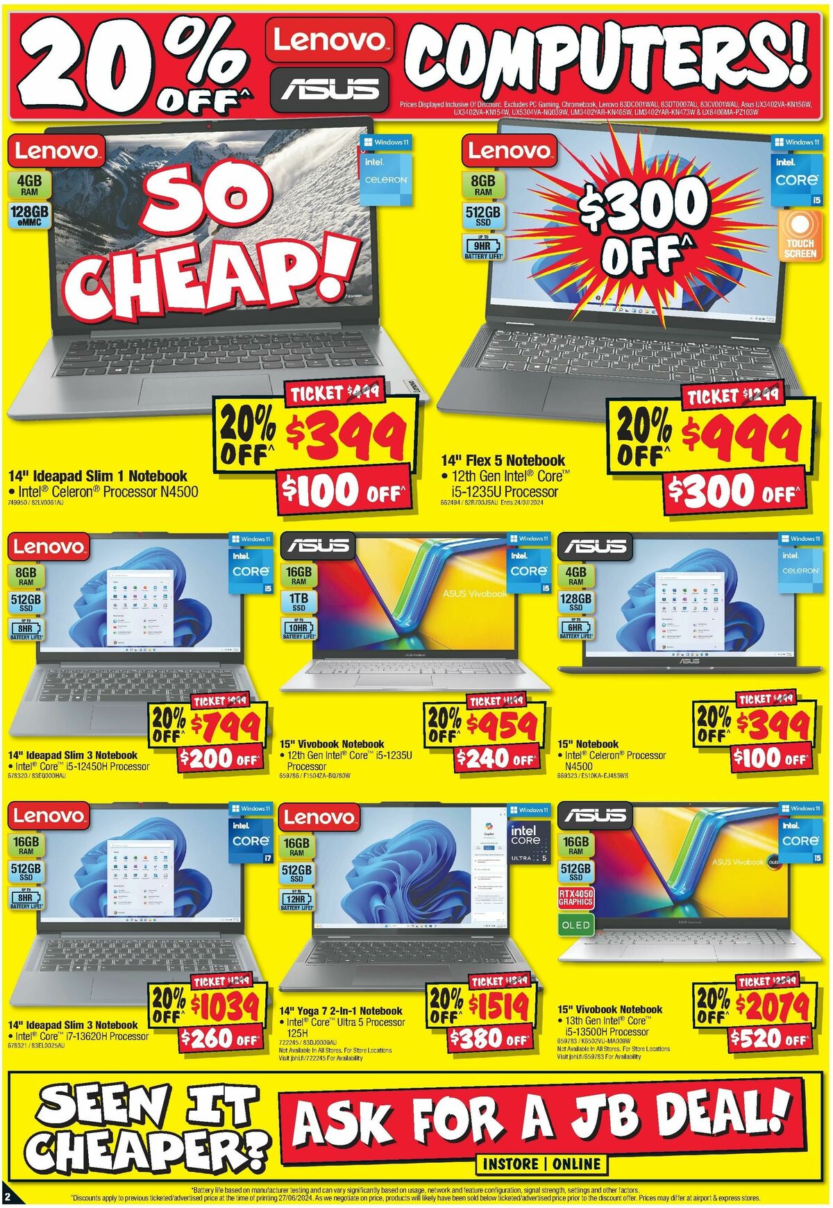 JB Hi-Fi Catalogues from 11 July