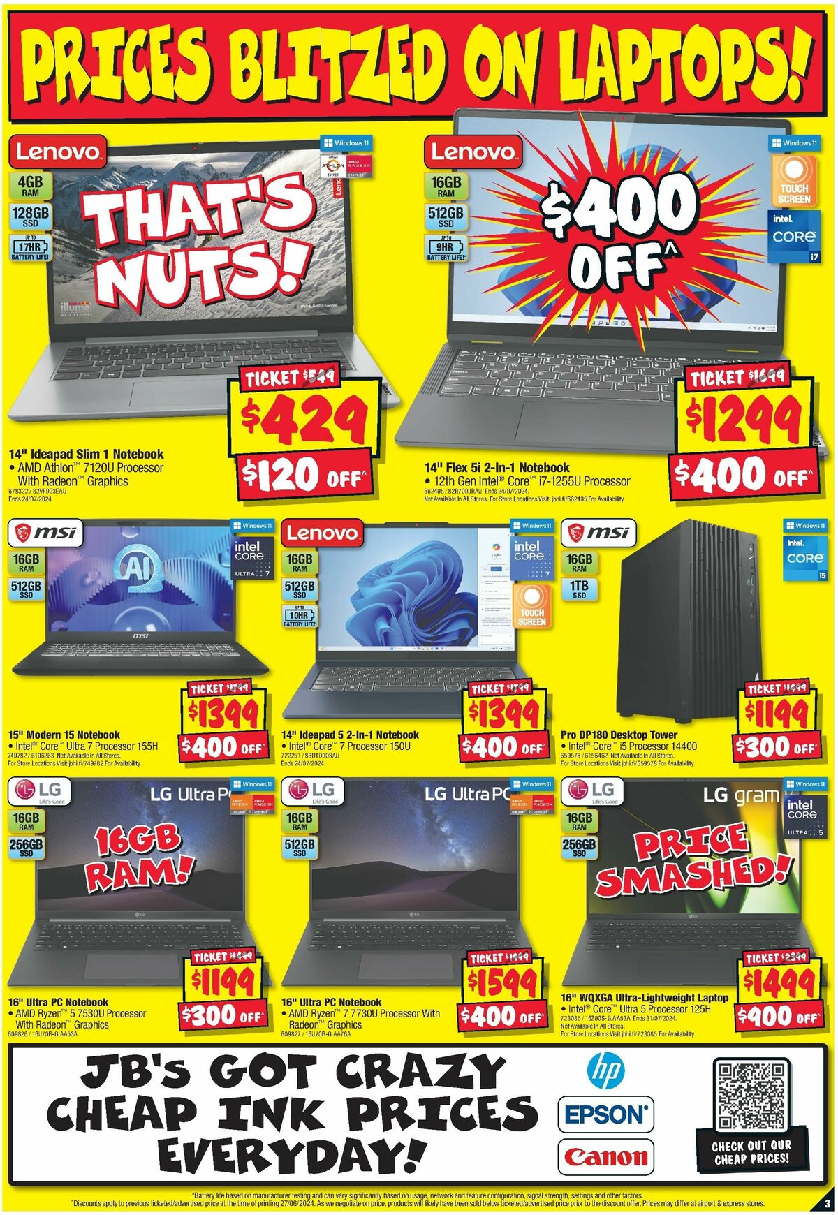 JB Hi-Fi Catalogues from 11 July