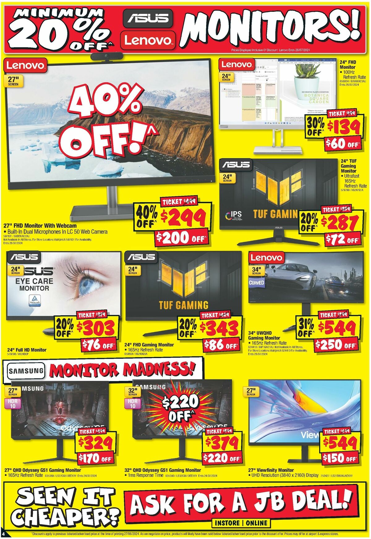 JB Hi-Fi Catalogues from 11 July