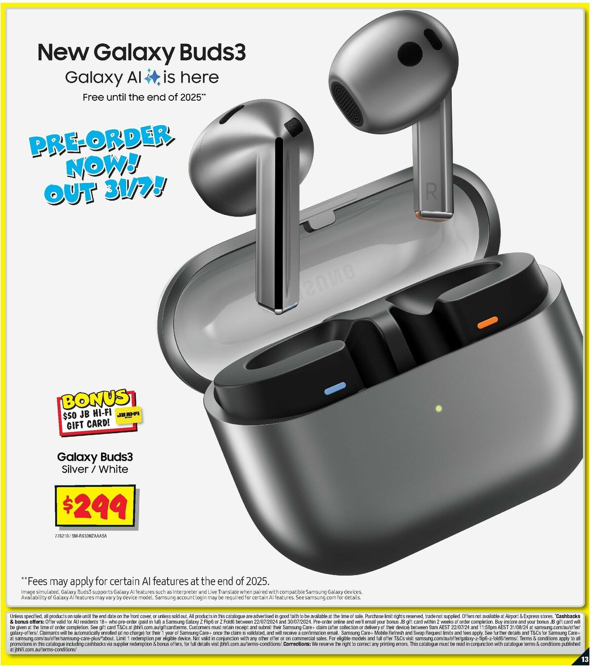 JB Hi-Fi Samsung Catalogues from 11 July