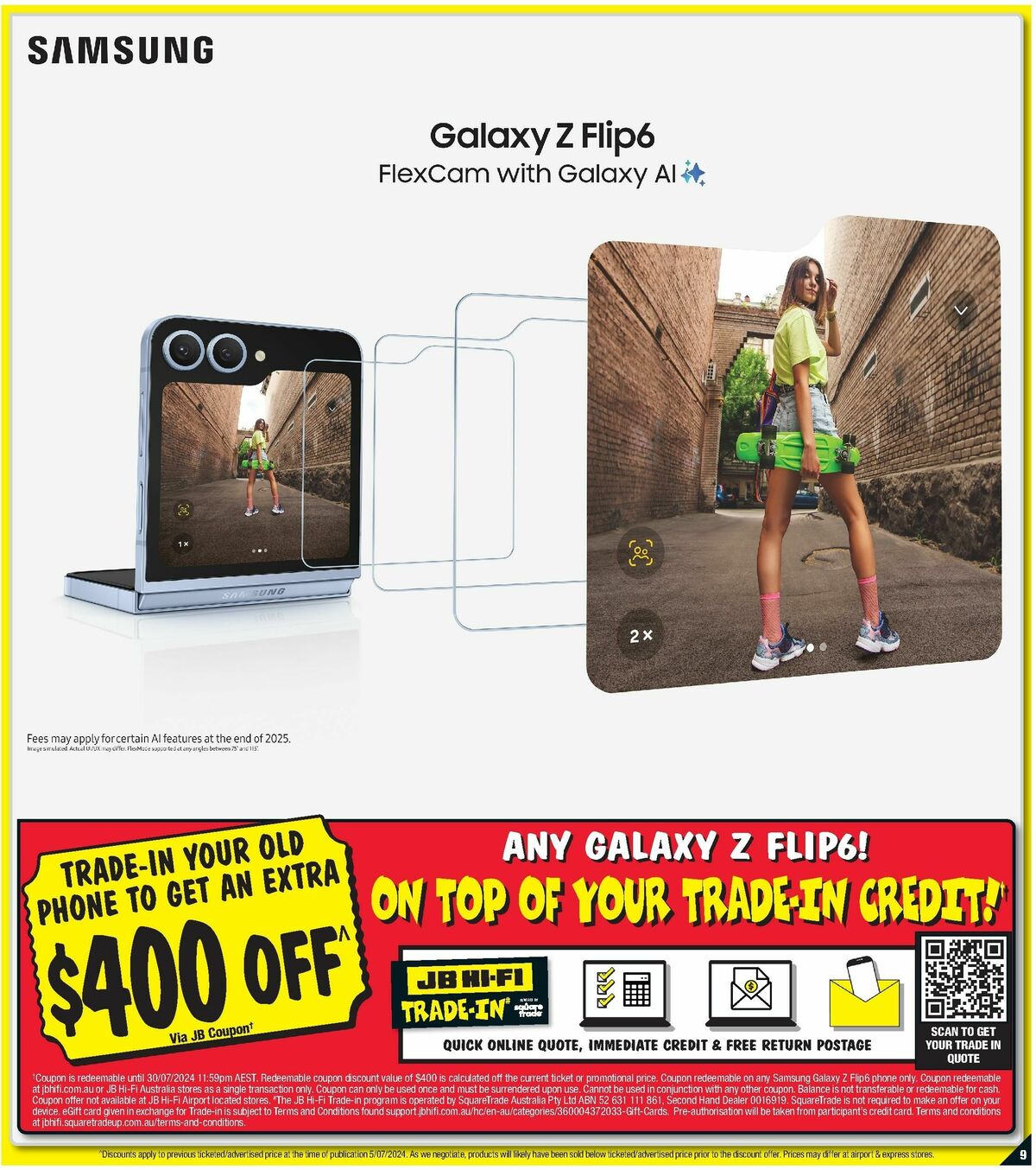 JB Hi-Fi Samsung Catalogues from 11 July