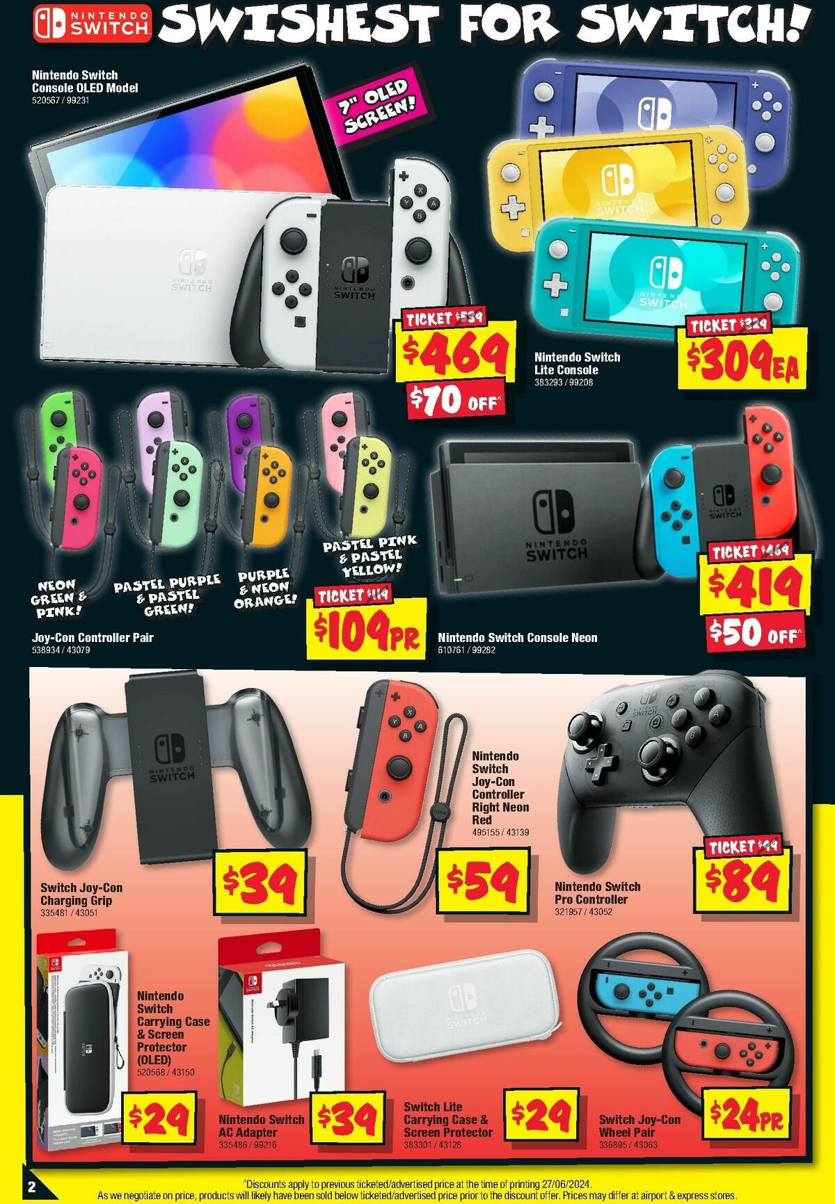 JB Hi-Fi Nintendo Catalogues from 11 July