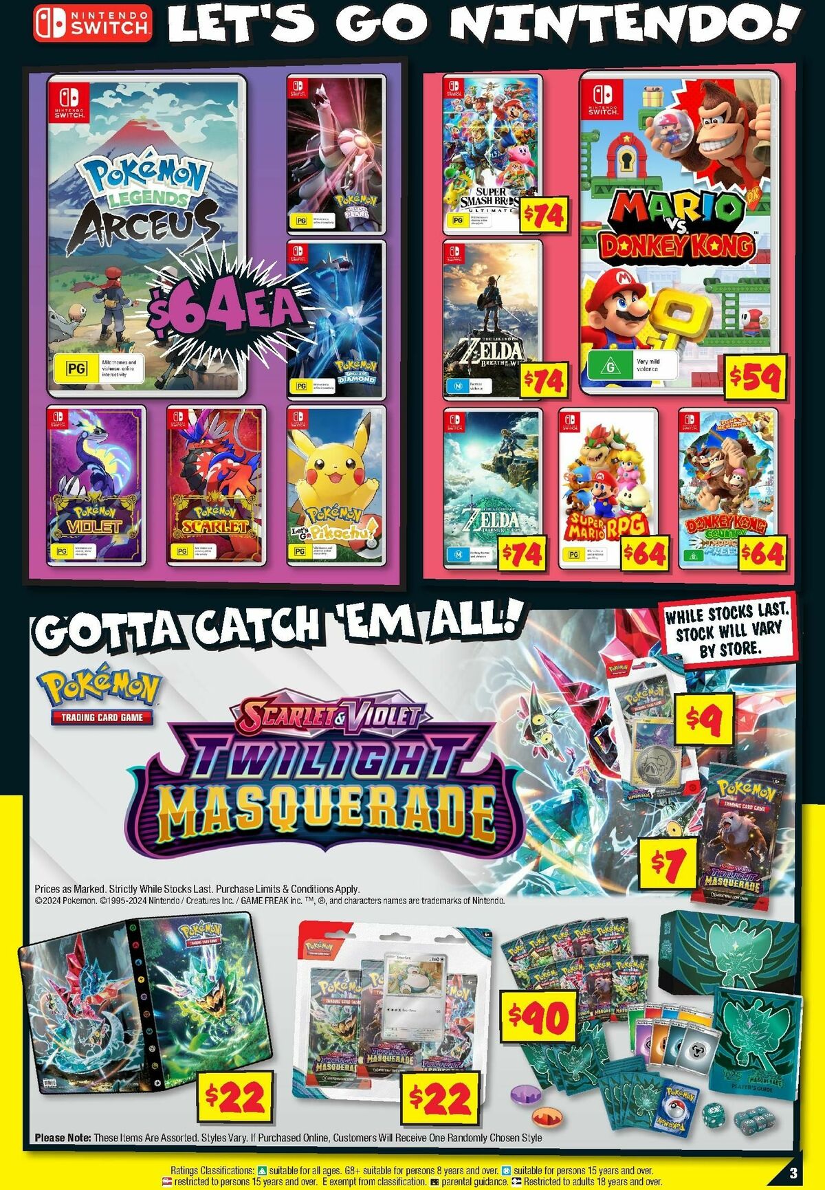 JB Hi-Fi Nintendo Catalogues from 11 July