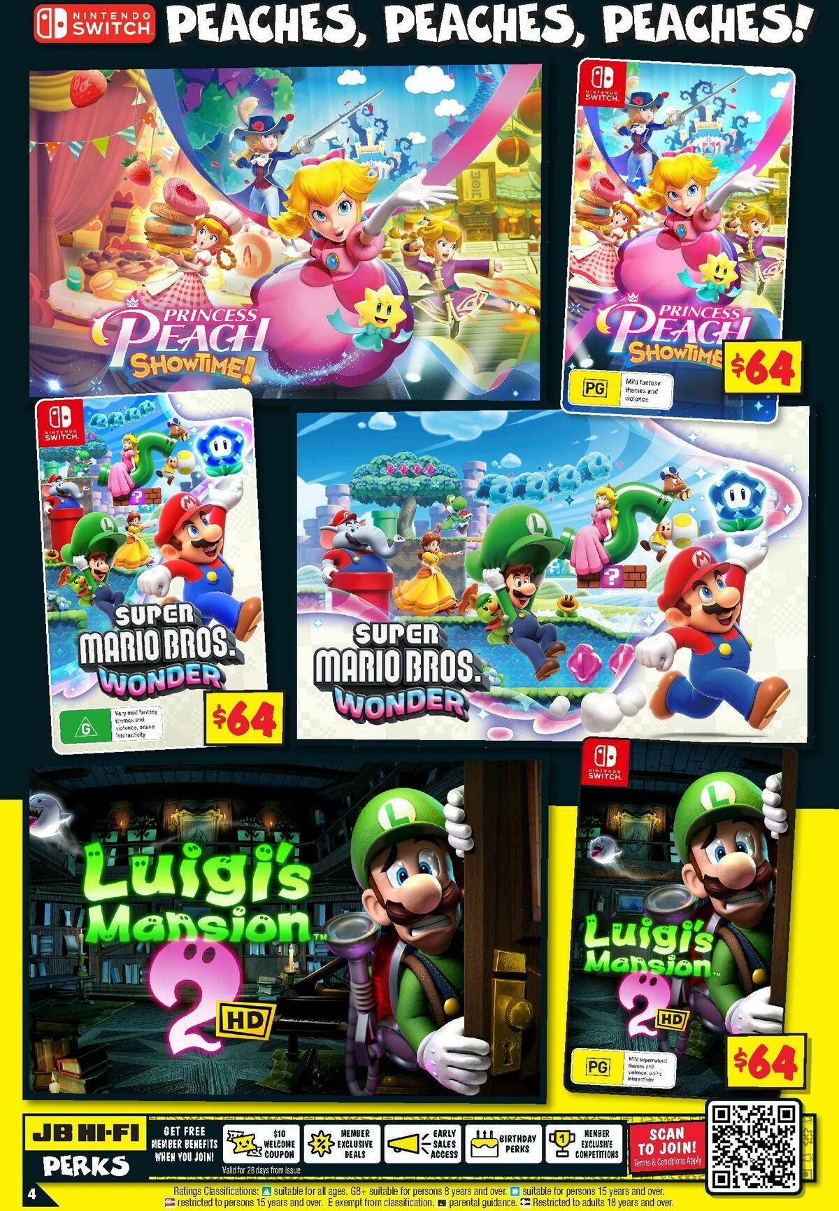 JB Hi-Fi Nintendo Catalogues from 11 July