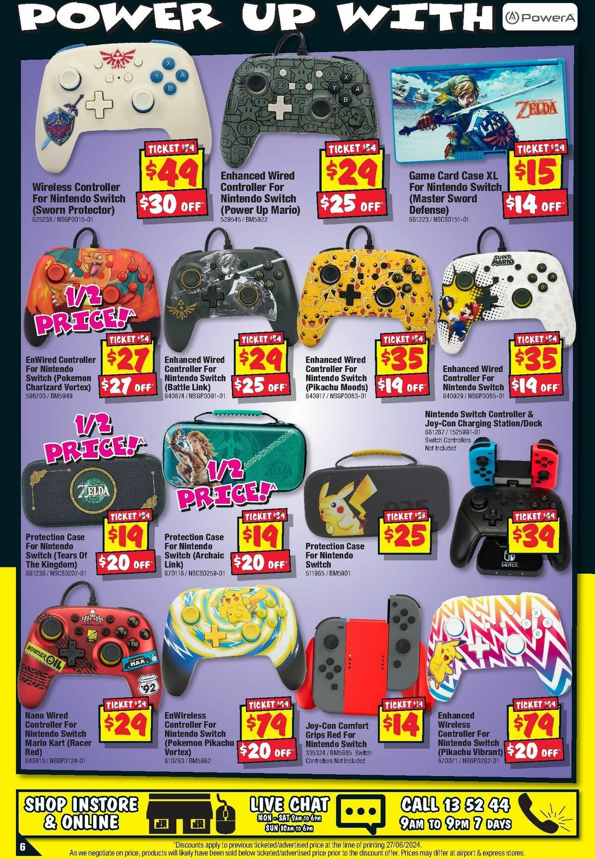 JB Hi-Fi Nintendo Catalogues from 11 July