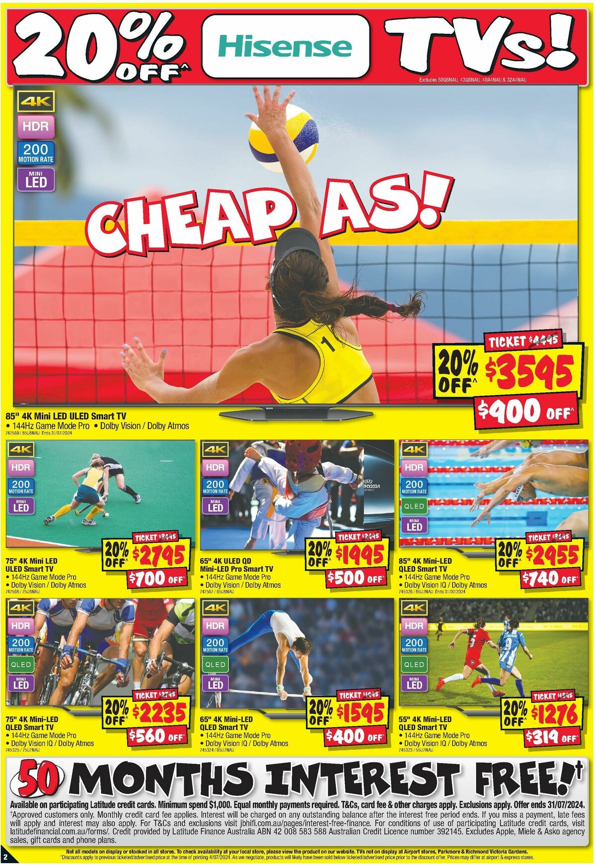 JB Hi-Fi Big Screen Sale Catalogues from 18 July