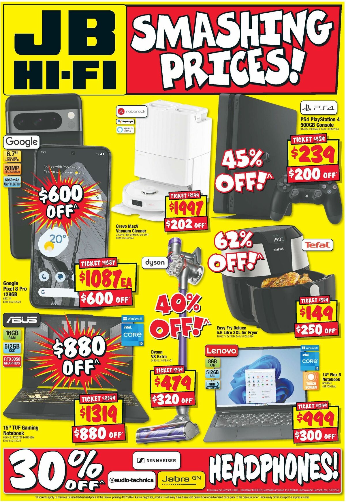 JB Hi-Fi Big Screen Sale Catalogues from 18 July