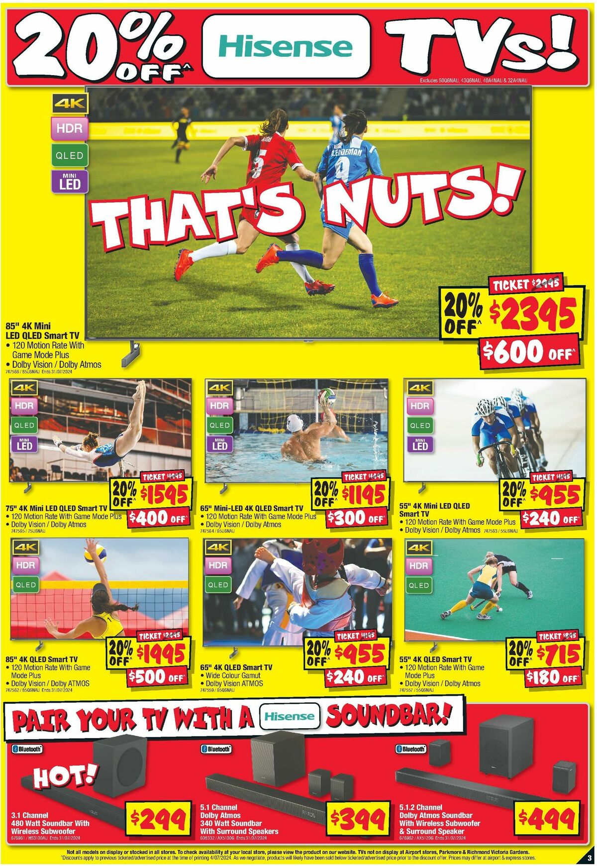 JB Hi-Fi Big Screen Sale Catalogues from 18 July