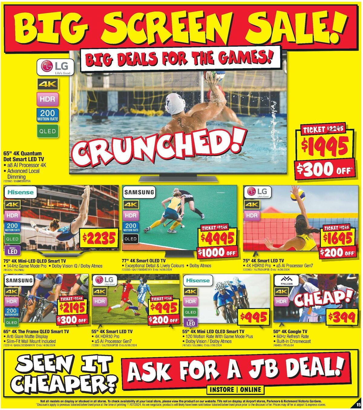 JB Hi-Fi Catalogues from 25 July