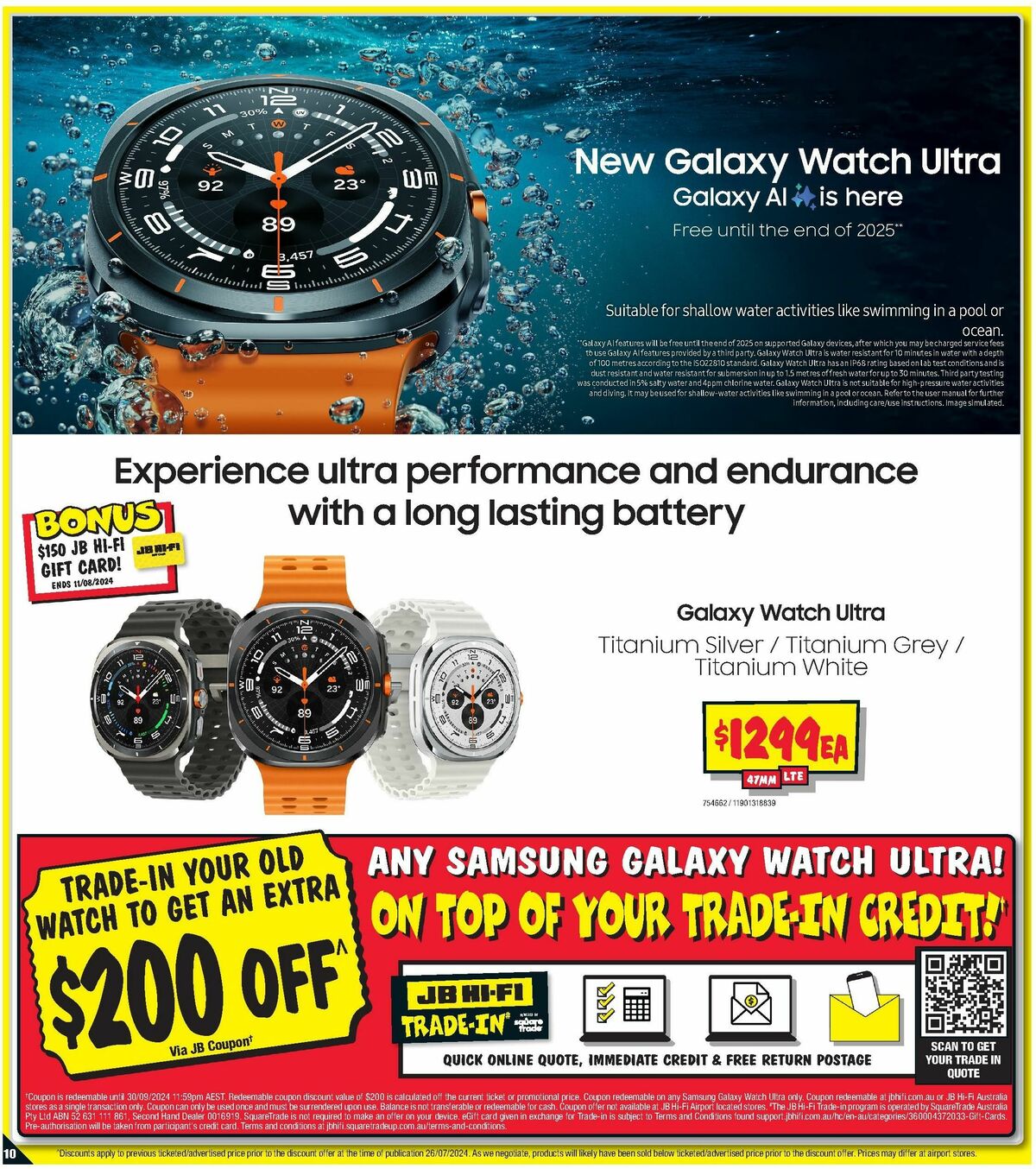 JB Hi-Fi Samsung Galaxy Catalogues from 31 July