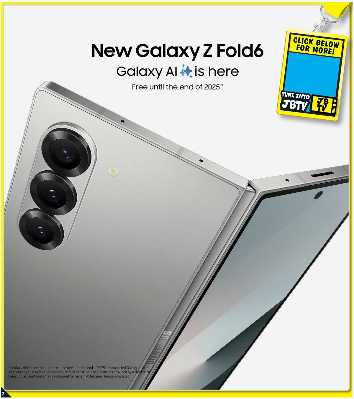 JB Hi-Fi Samsung Galaxy Catalogues from 31 July