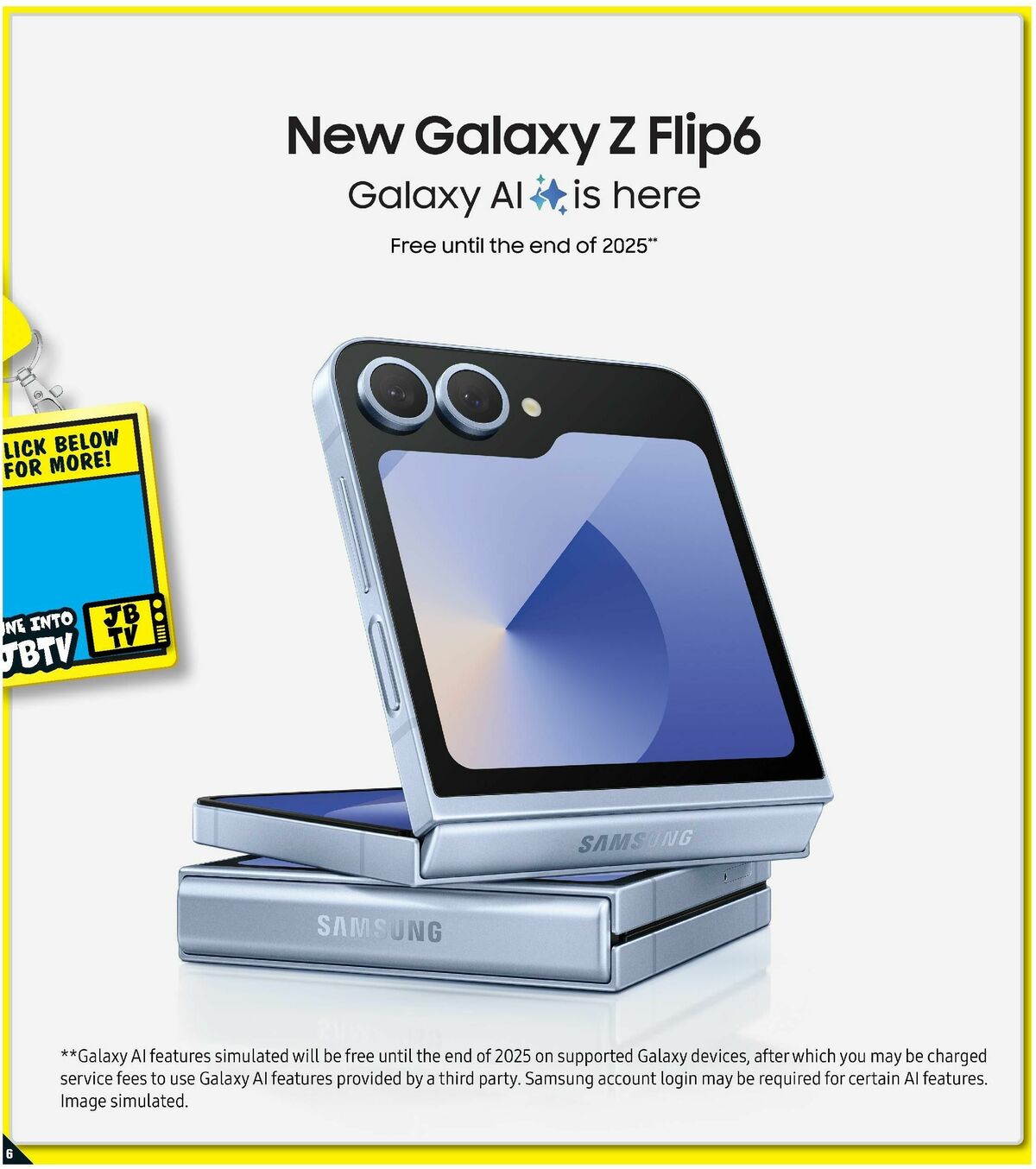 JB Hi-Fi Samsung Galaxy Catalogues from 31 July