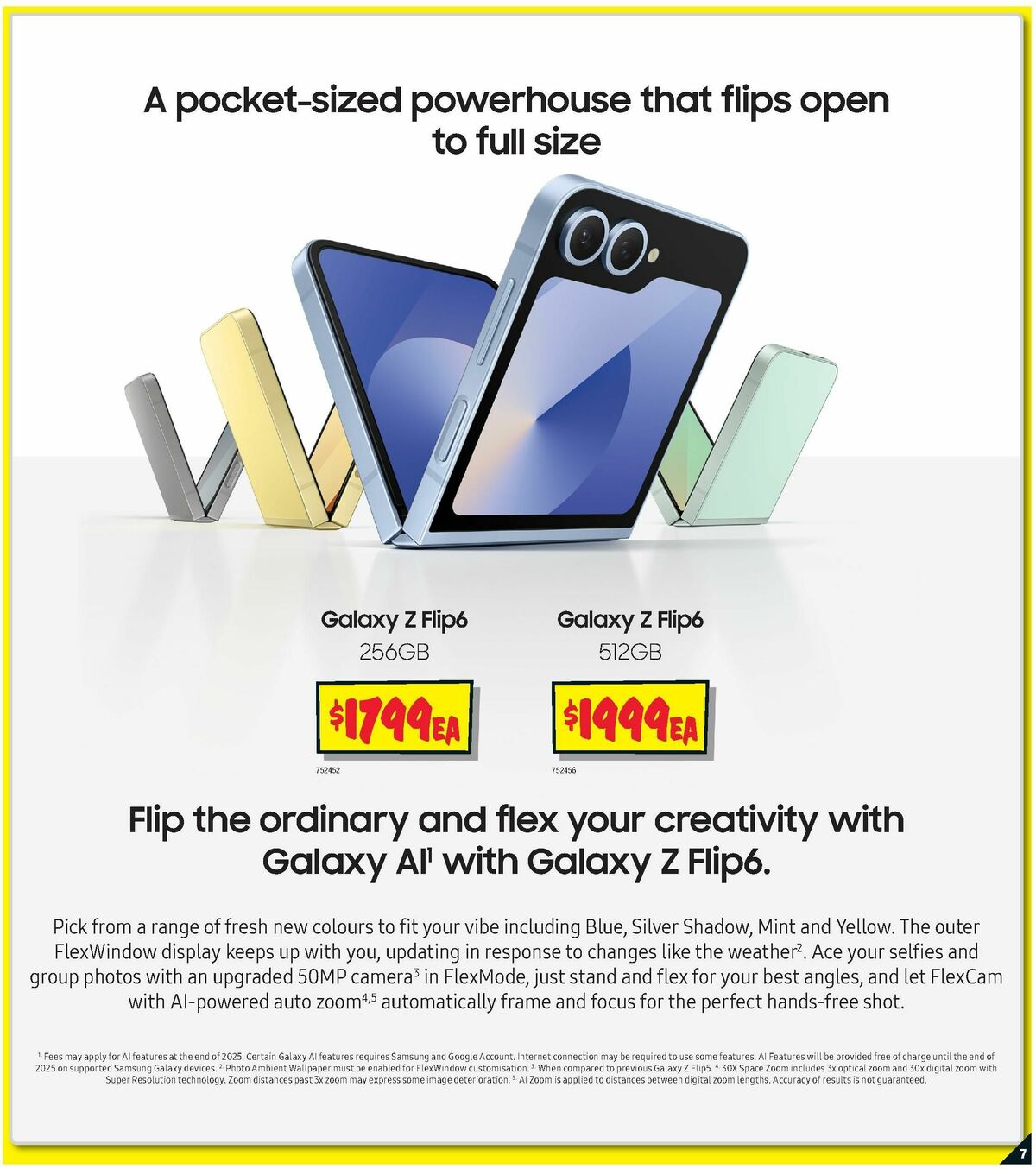 JB Hi-Fi Samsung Galaxy Catalogues from 31 July