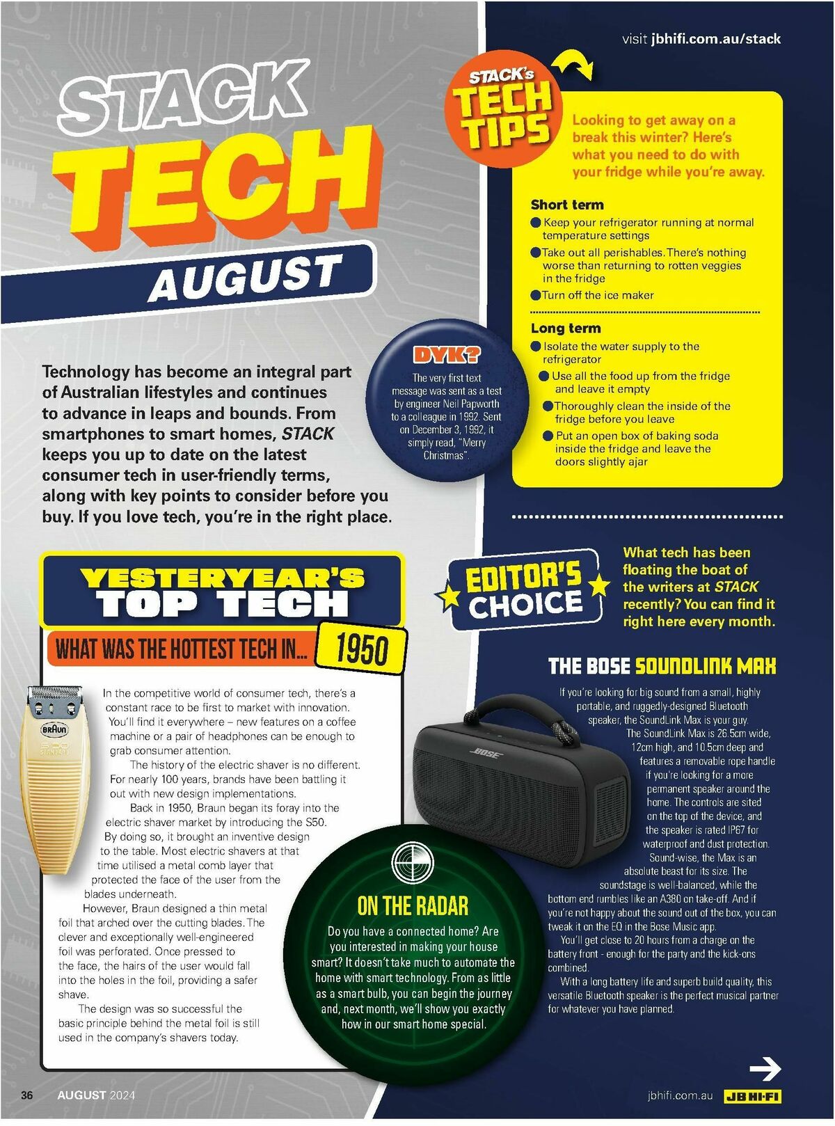 JB Hi-Fi Magazine August Catalogues from 1 August