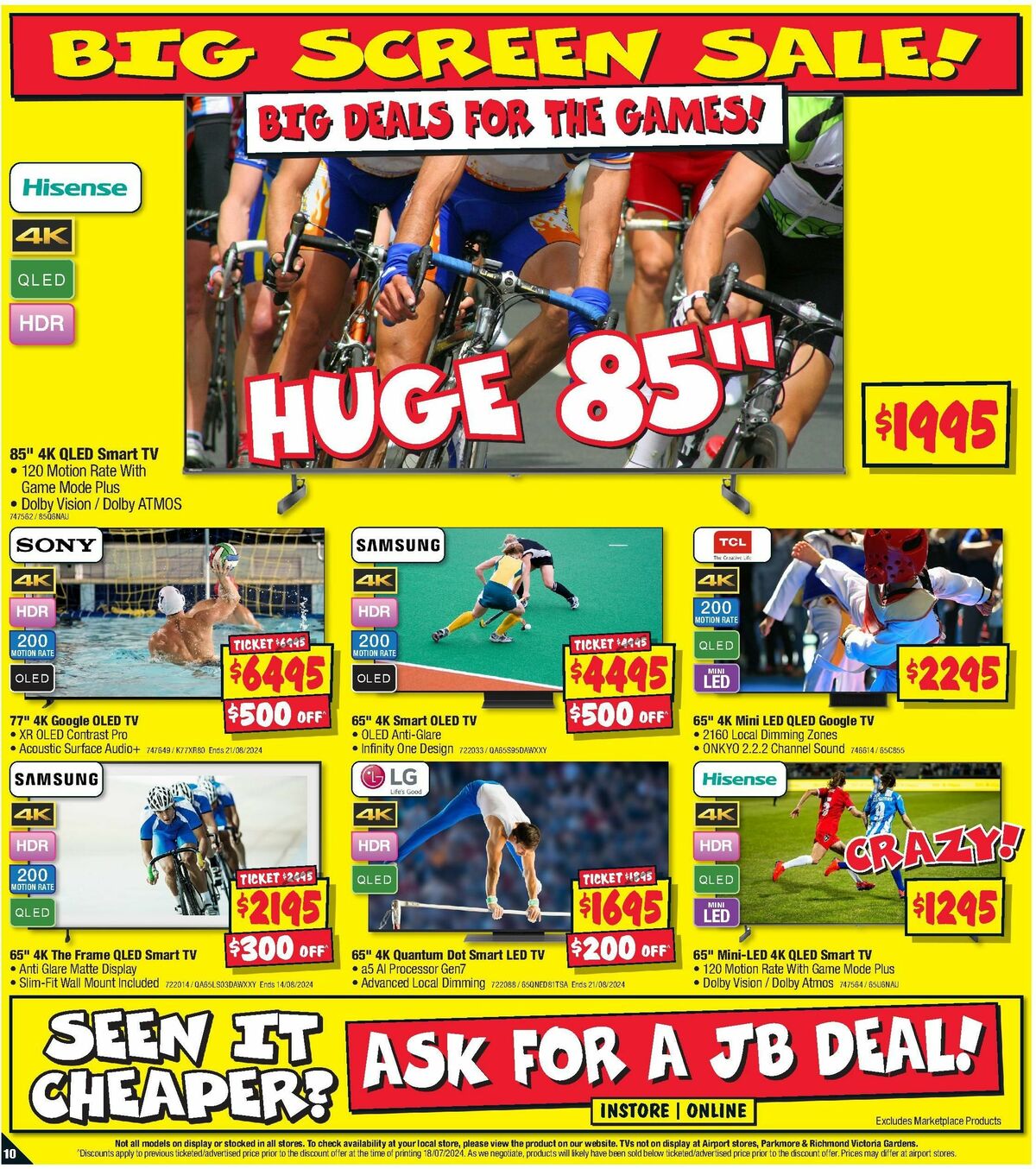 JB Hi-Fi Catalogues from 1 August