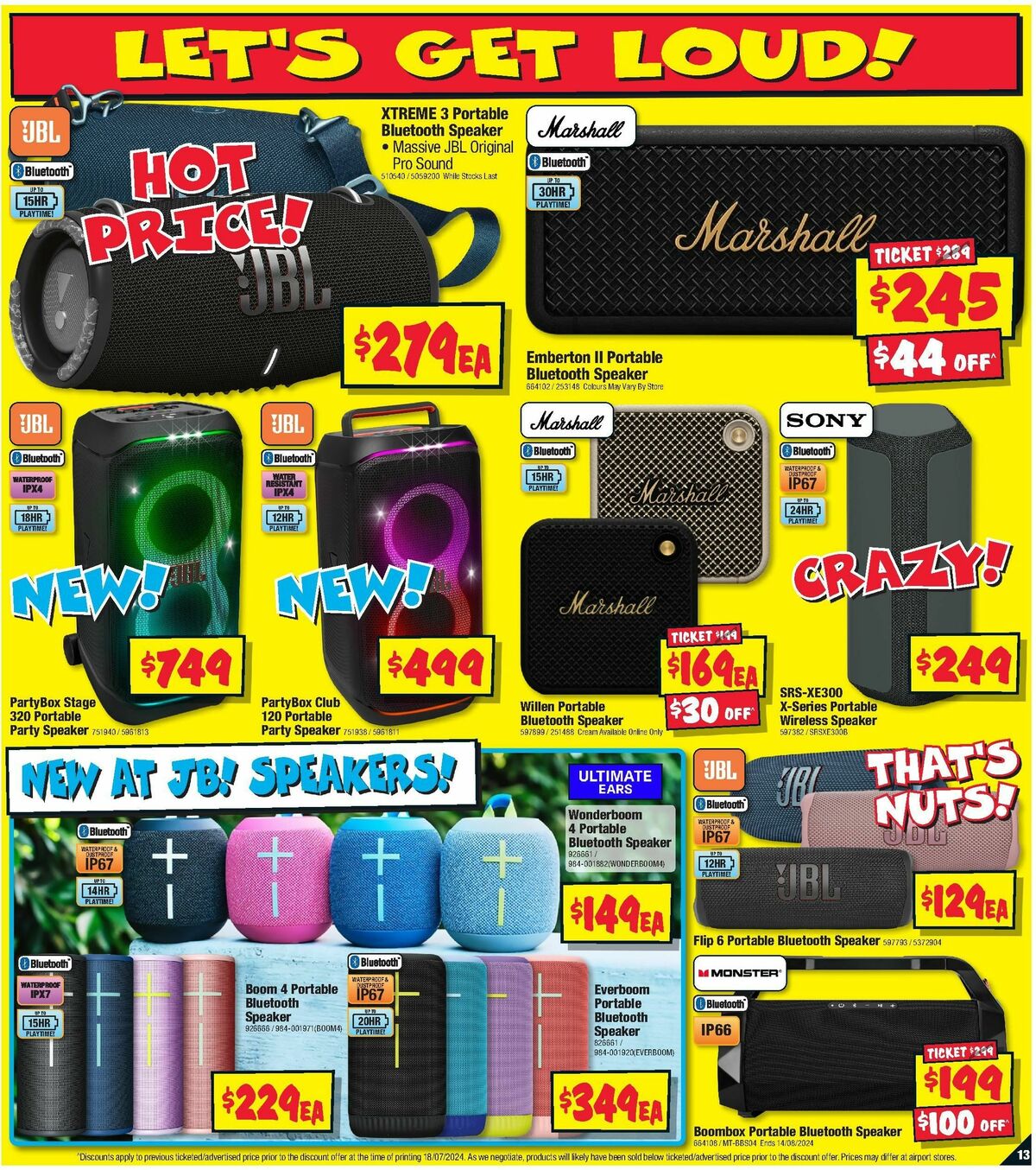 JB Hi-Fi Catalogues from 1 August