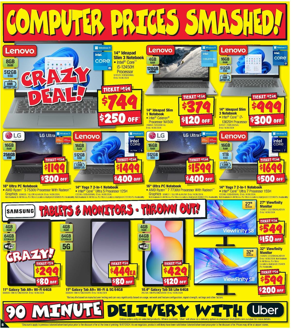 JB Hi-Fi Catalogues from 1 August