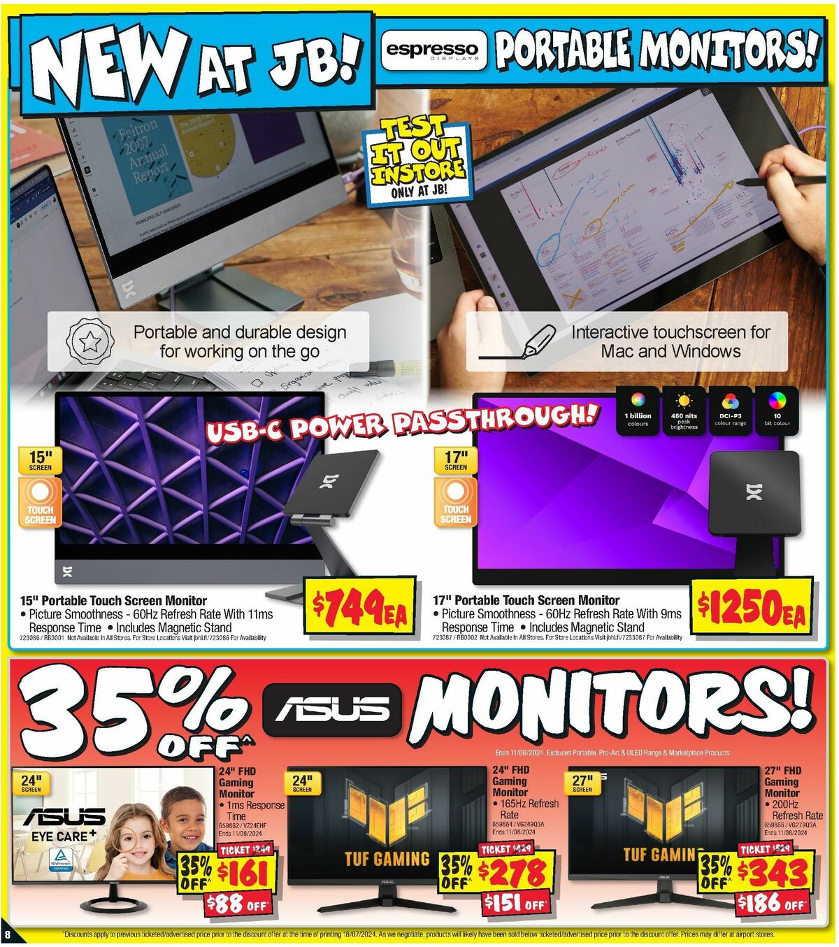 JB Hi-Fi Catalogues from 1 August