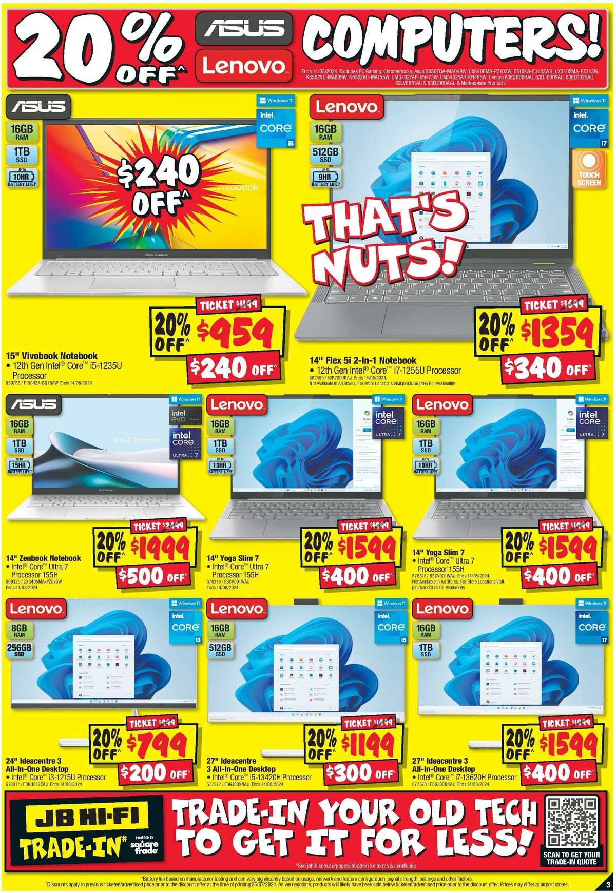 JB Hi-Fi Catalogues from 8 August