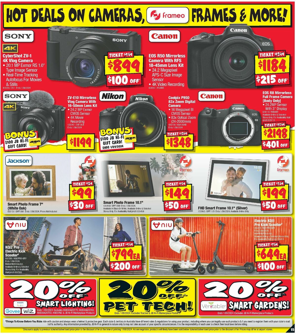 JB Hi-Fi Catalogues from 15 August