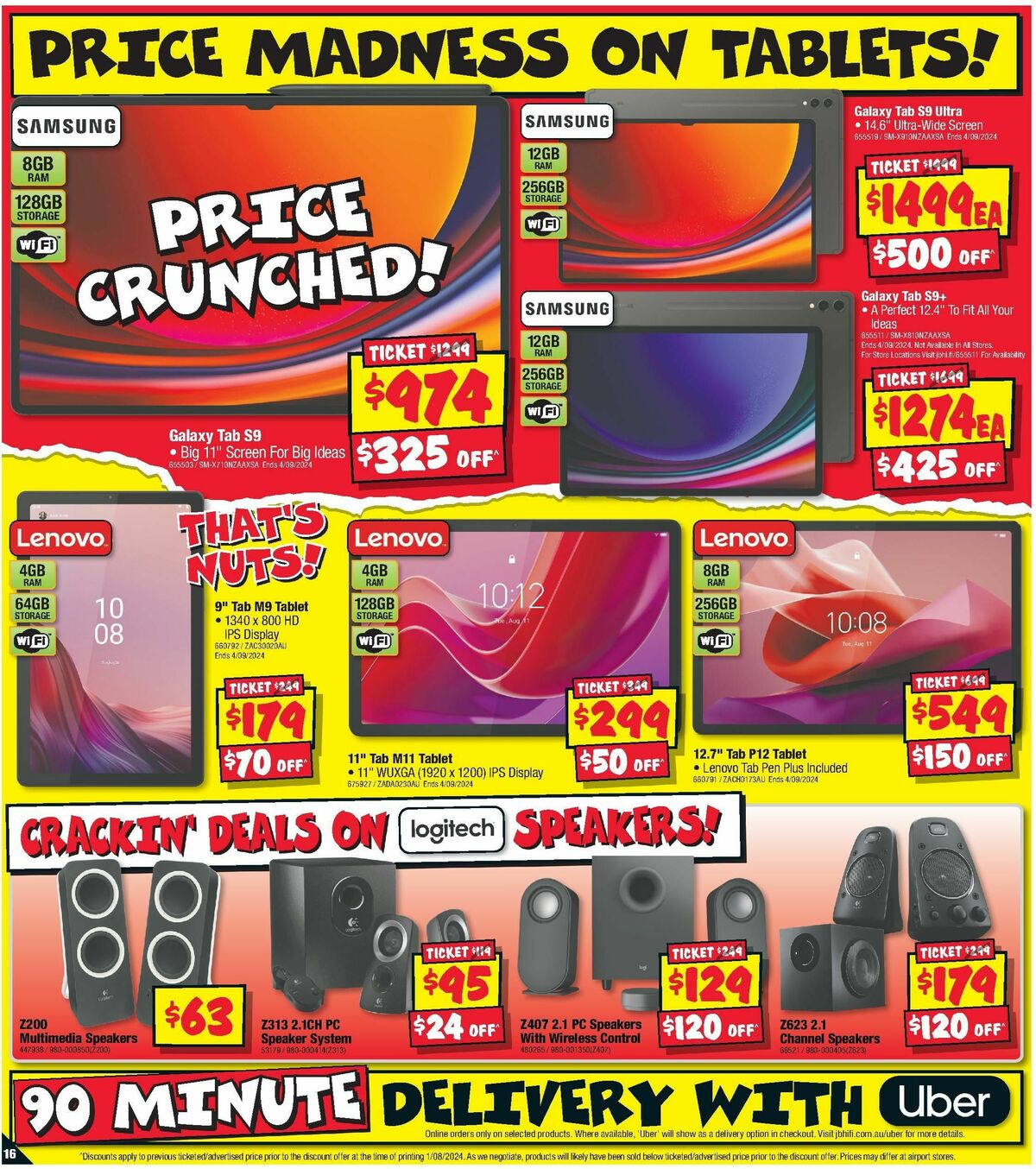 JB Hi-Fi Catalogues from 15 August