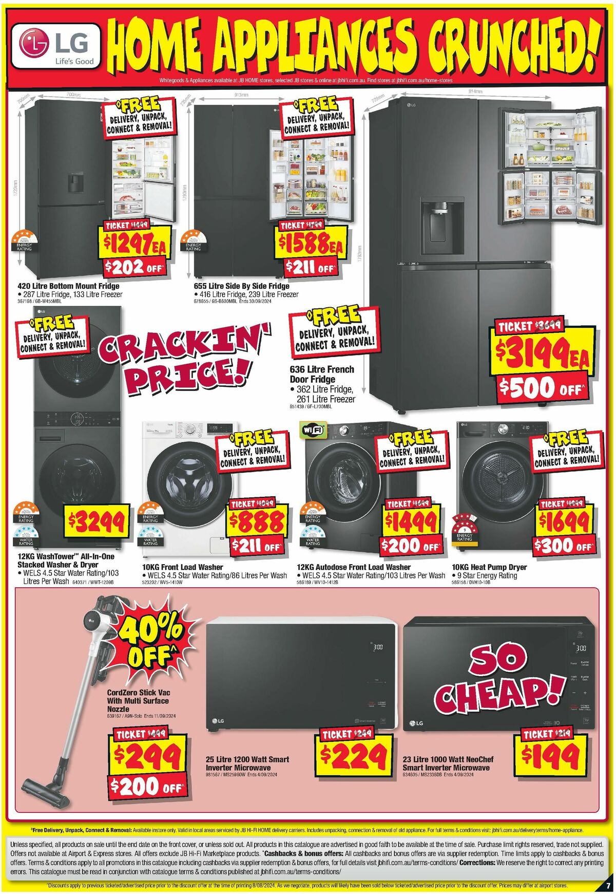 JB Hi-Fi LG Bonanza! Catalogues from 22 August