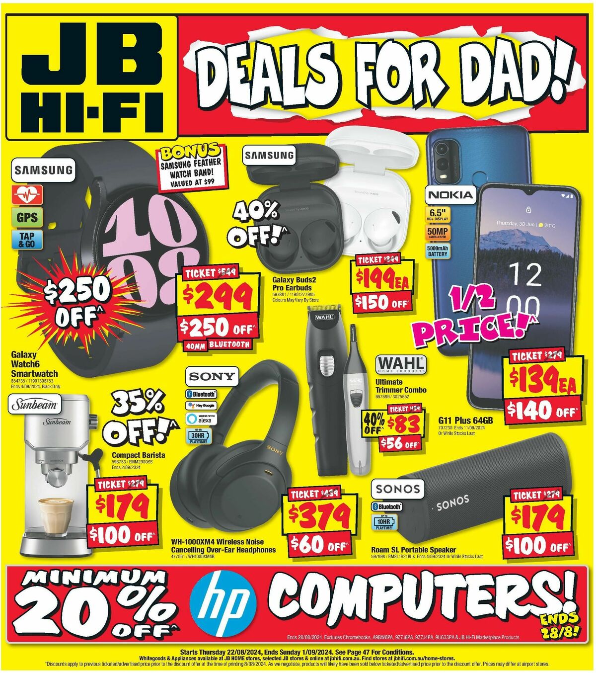 JB Hi-Fi Catalogues from 22 August