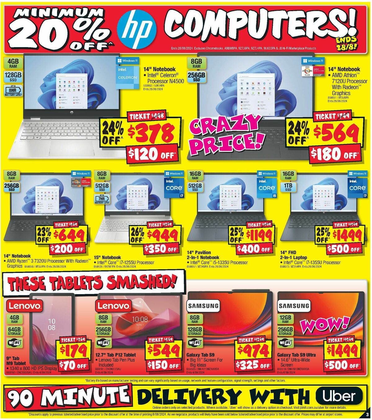 JB Hi-Fi Catalogues from 22 August