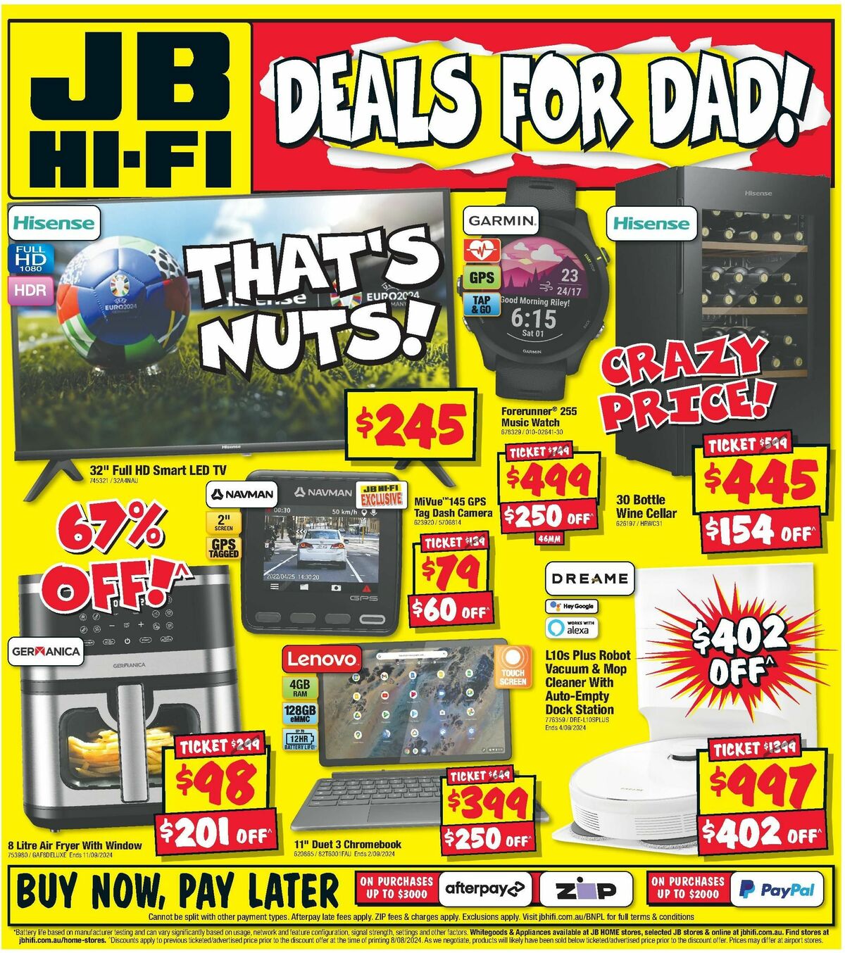 JB Hi-Fi Catalogues from 22 August