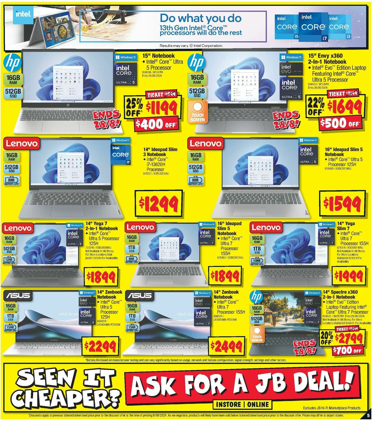 JB Hi-Fi Catalogues from 22 August