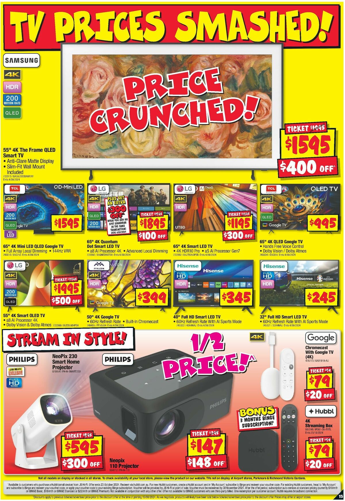 JB Hi-Fi Crackin' Deals for Dad! Catalogues from 29 August