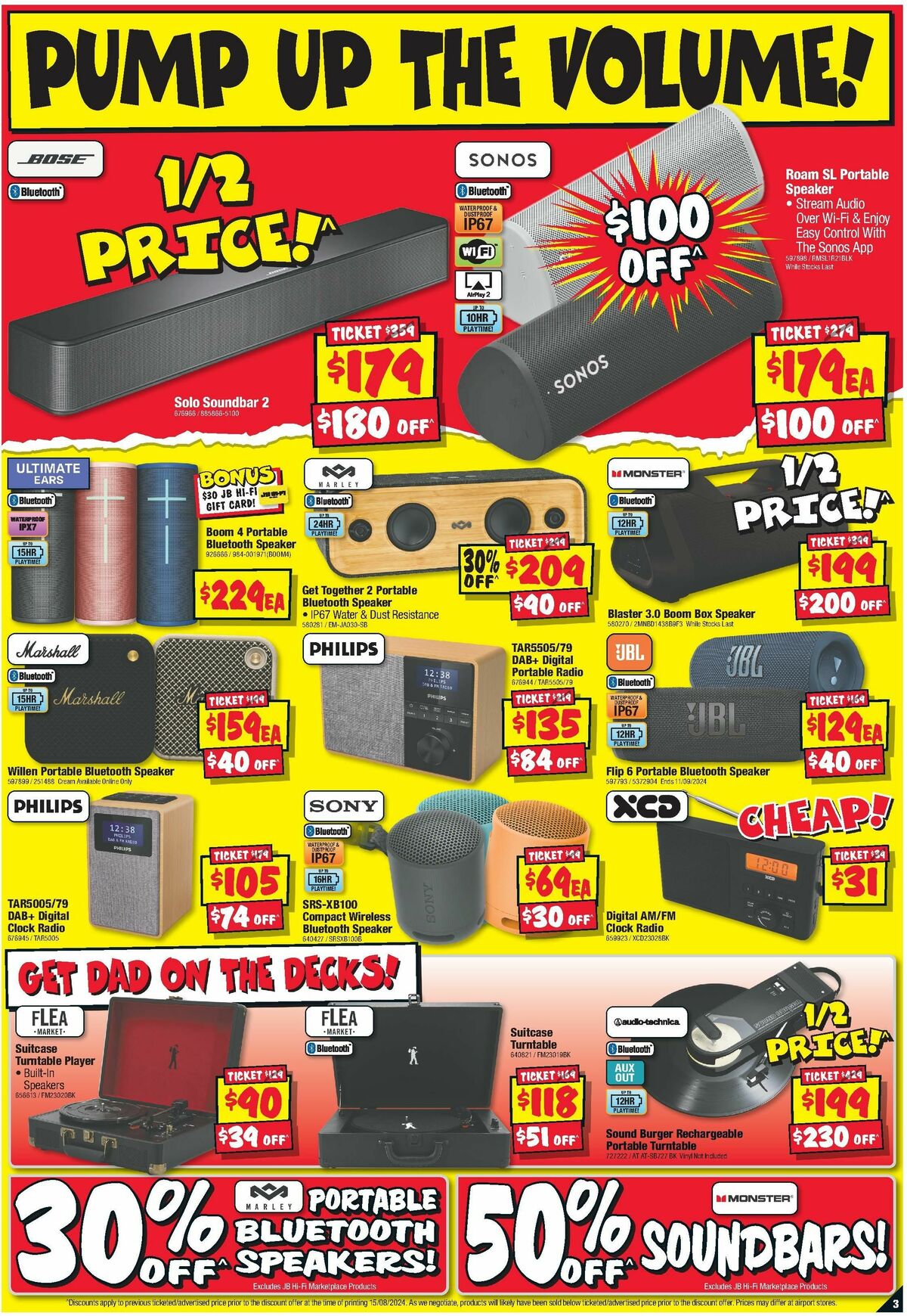 JB Hi-Fi Crackin' Deals for Dad! Catalogues from 29 August