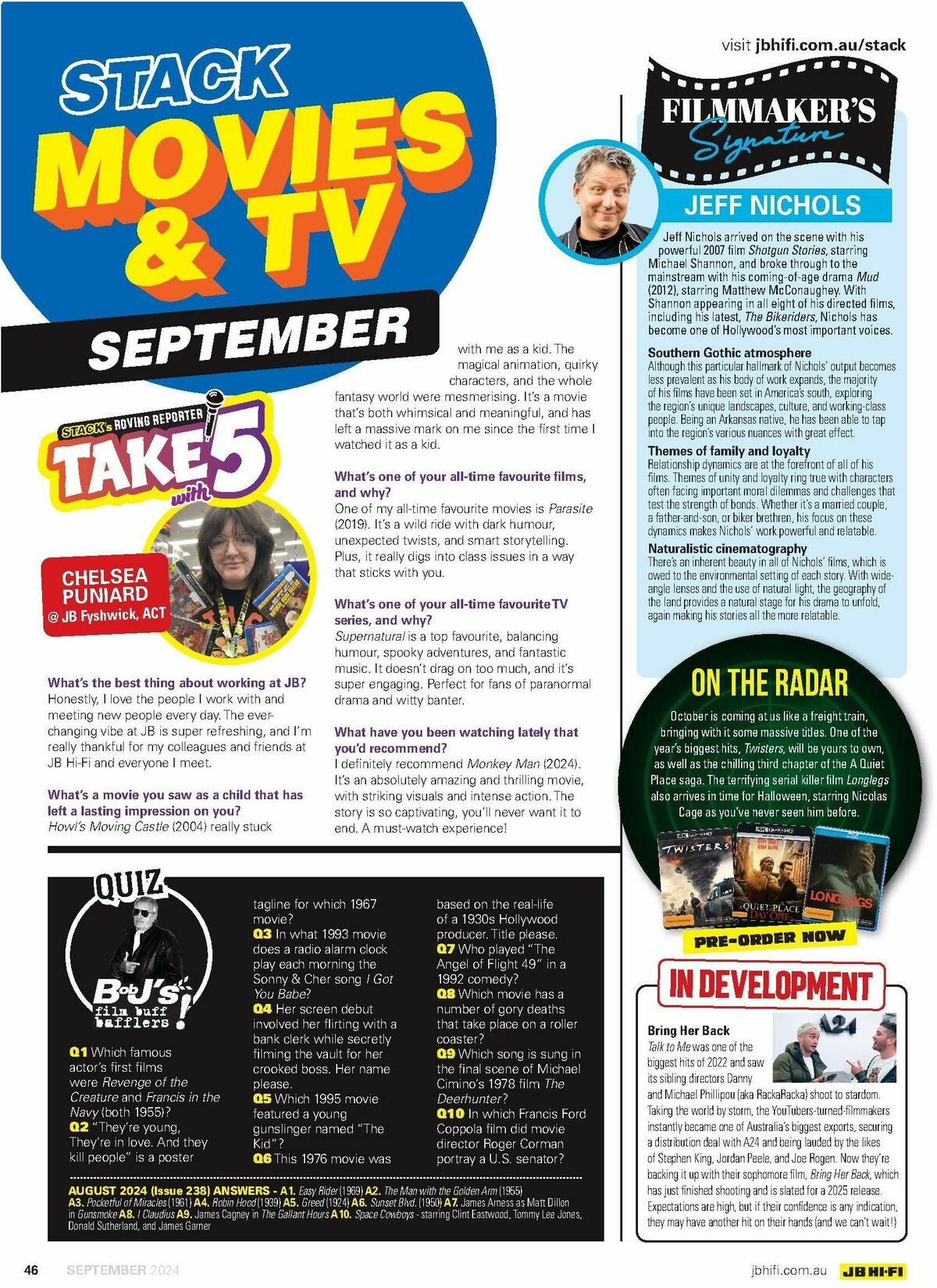 JB Hi-Fi Magazine September Catalogues from 1 September