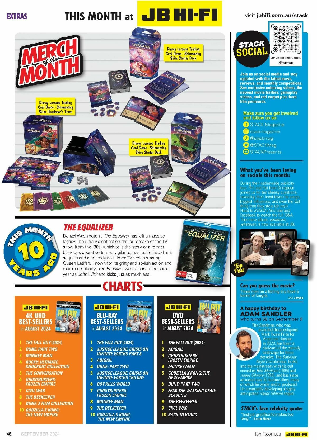 JB Hi-Fi Magazine September Catalogues from 1 September