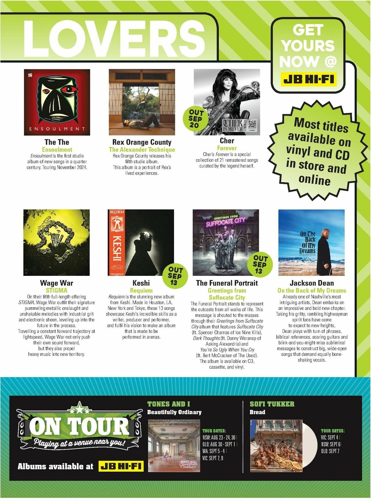 JB Hi-Fi Magazine September Catalogues from 1 September